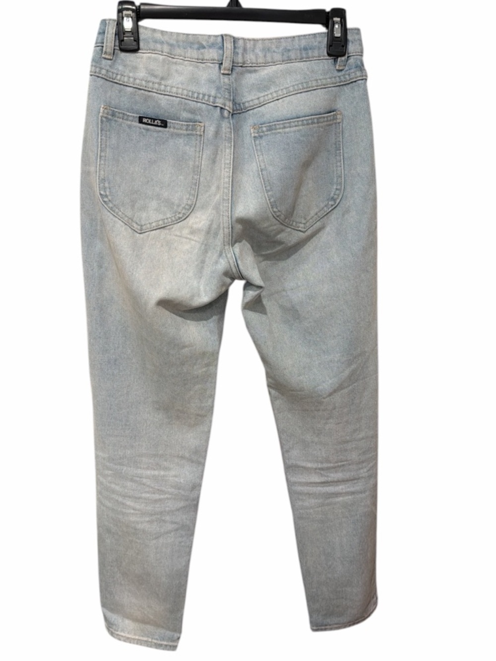 Rolla’s Miller Skinny Jeans 26 Vintage Light Wash Mid Rise Rigid Denim Jeans - Picture 5 of 12